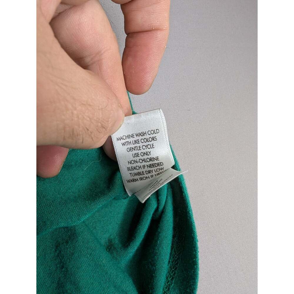 Torrid Classic Fit V Neck T Shirt Green Short Sleeve Size 3 Flowy Lightweight - Picture 5 of 10